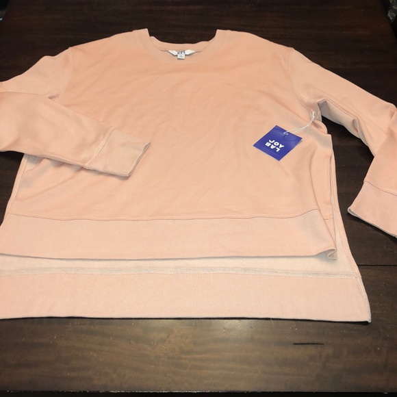 JoyLab Tops - Joy Lab split side sweat shirt.  New!